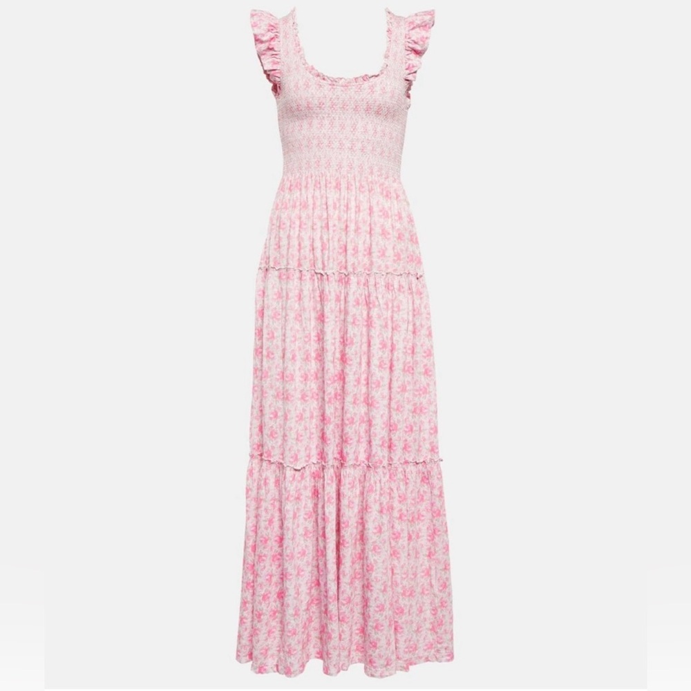 LoveShackFancy Chessie Dress - Rose Patch - Picture 4 of 6